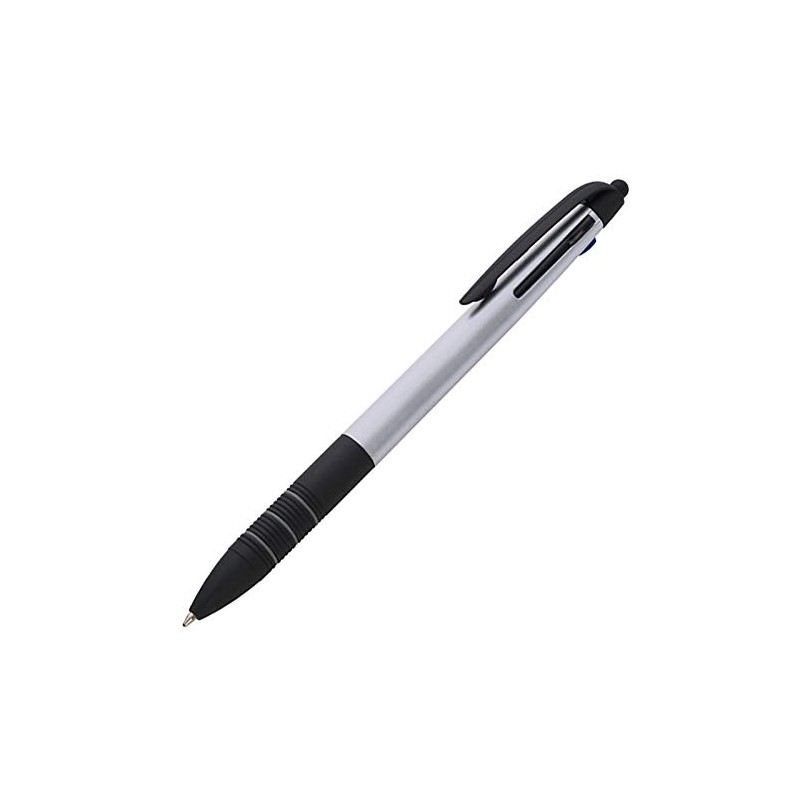 notrash2003® Set of 10 Triple Ballpoint Pens Three Colours Blue