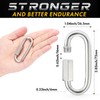 sprookber Stainless Steel Chain Quick Links - 304 Stainless Stee