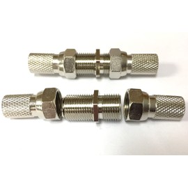 electrosmart Splicing Kit suitable for joining or extending Satellite & Cable TV CT100, RG6 Coax Cables. Kit contains 4 x Screw on F Connectors (internal diameter 6.4mm) & 2 F Inline Couplers