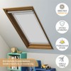 OBdeco Thermal Roller Blind, Roof Window Sun Protection, Blackout Blind