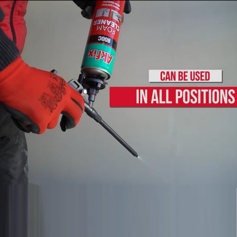 Akfix Dispensing Foam Gun - Spray Foam Applicator for Caulking,