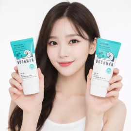 Bushman 부쉬맨 워터프루프 선크림 SPF50+ PA++++ 50ml 2개 자외선차단 야외활동 필수템 Bushman Waterproof Sunscreen SPF50+ PA++++ 50ml 2-pack Essential for UV Protection during Outdoor Activities