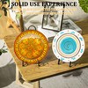 Blulu 6 Pcs Bowl Display Stands Iron Large Medium Size