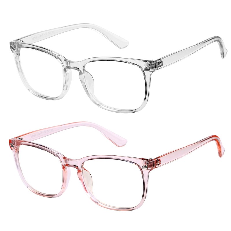 Hycredi Kids Blue Light Blocking Glasses，Anti Eyestrain & UV Protection,