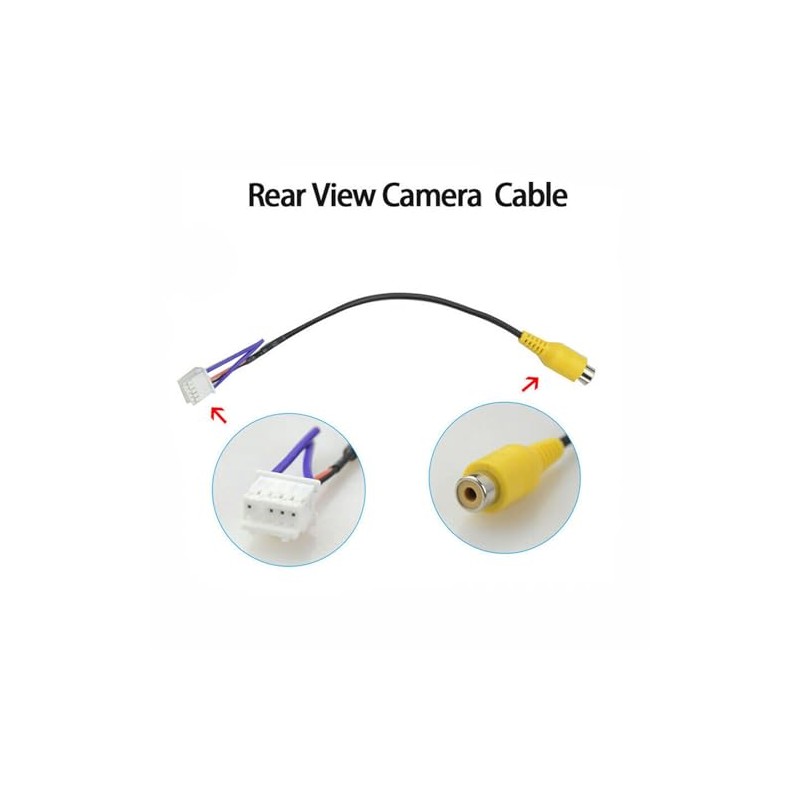 10 Pin Wiring Harness Reversing Camera Cable Car Radio Stereo