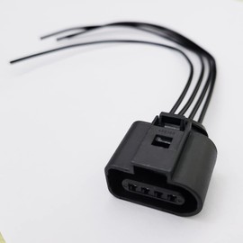 Coleta con cable de 4 pines para sensores de temperatura de aire 1J0973704 4819035 MAP, motores de limpiaparabrisas y sensores de oxígeno