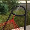 CHARMMA Hammock Stand for 2 Person, Portable Adjustable Steel Frame