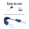 ALVABABY Baby Pacifier Clip for Boys Girls Pacifier Holder Leash