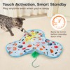 Potaroma Hide and Seek Interactive Cat Toys, Moving Concealed Wand