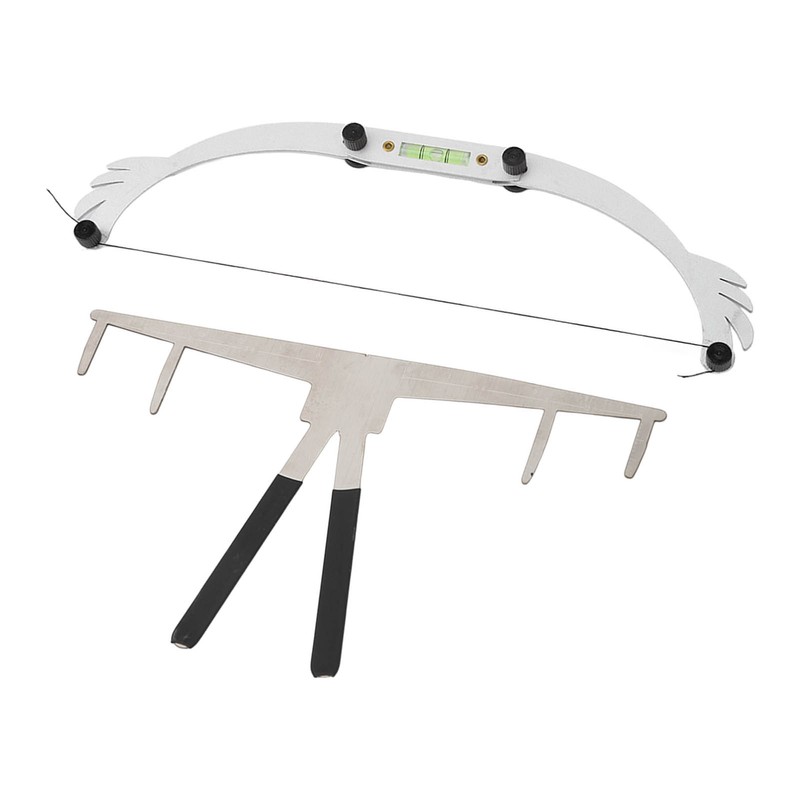 Eyebrow Ruler Mapping Kit Semi Permanent Stainless Steel Eyebrow Mapping