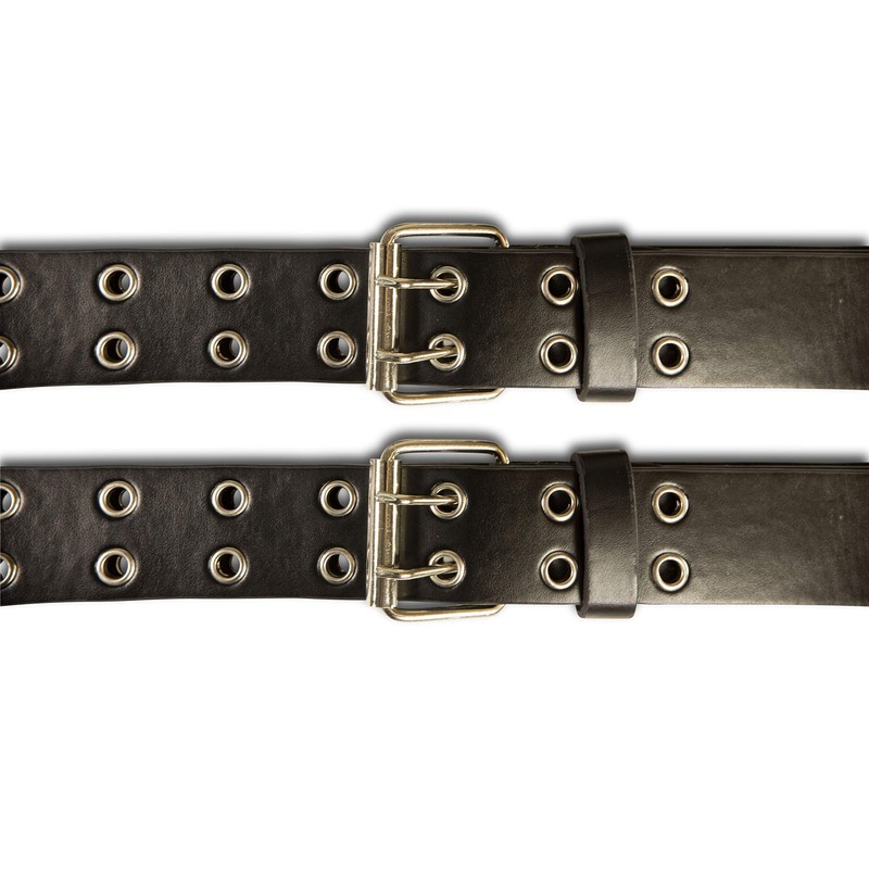 SCAMODA Rivet Belt Set of 2 with Double Hole Rivets,