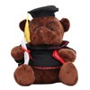 Little Bear Plush Doll with Gown Cap Diploma Bear Stuffed