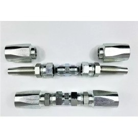 CR Performance 2 Hydraulic Hose Repair Kits - 1/2 ID 2-Wire Hose Reusable Field Repair Fitting