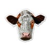 Cow - 5" Vinyl Sticker - for Car Laptop I-Pad