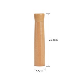 EXELR Pepper Grinder,Manual Grinder,Pepper Grinder Pepper Grinder Manual Pepper Household Kitchen Sea Salt Grinder, Pepper Mill(10in)