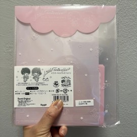 Sanrio Baby Little Twin Stars Pink Anniversary Letter Stationary Plush Trinket