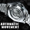 Men Automatic Mechanical Watches Winner Luxury Brand Full Steel Waterproof