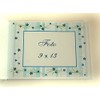 Small Cute Album/Guest Book "Baby Bear" Blue for Christening /