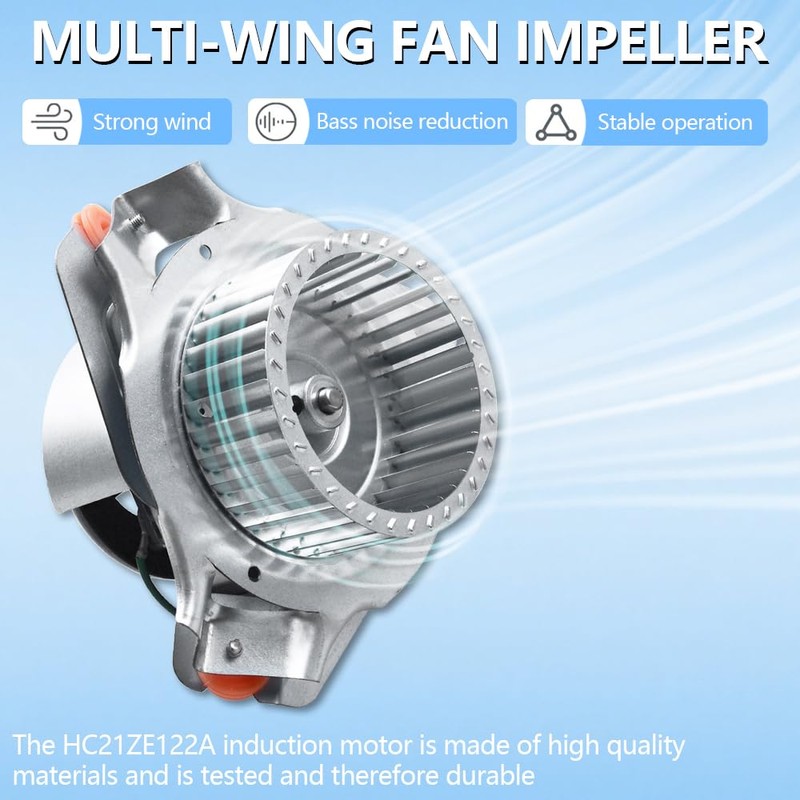 BAY Direct J238-112-11202 HC21ZE122A Draft Inducer Blower Motor Assembly Replacement