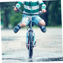 Kisangel 1 Pair Bike Pedals Bike Rolling Pedals Aluminum Alloy Pedals White Aluminum Alloy Sturdy Bicycles Pedals