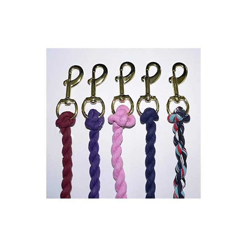 Gallop Cotton Lead Rope, 2 Meter Length, Navy Blue