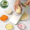 5 in 1 Vegetable Slicer, Potato Slicer, Grater, Manual Kitchen