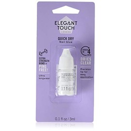 Elegant Touch 4 Second Protective Nail Glue Clear, 3ml