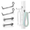 Lights Mountain Squat Rack Hooks for 5/8" & 1" Holes,
