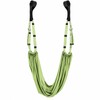 Yoga Stretch Strap for Flexibility Training – Purple Hanging Exercise