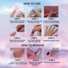 CEBOIC Glue-On Nails, Press On Nails, Handmade Gel Nails, Luxury