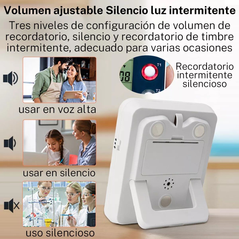 Gomia Cronómetro Digital De Cocina Con Cuenta Regresiva De 3