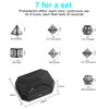 HTPOW Light Up DND Dice Set of 7 USB Rechargeable