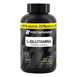 L-glutamina (100 Caps  20 Extra) Prowinner                                                                                                            