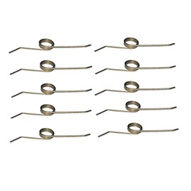 TikTakToo Set of 10 Replacement Spring for Duo-Bin Waste Bin, 10 Pieces Springs for Repairing Trash Can