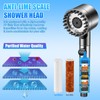 Shower Head with Handheld, Ion Drops Shower Head with 3
