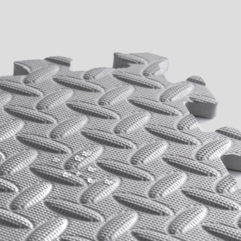 Phoenix Fitness Interlocking Floor Mats - 8 Non-Slip EVA Foam