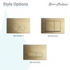 Swiss Madison Well Made Forever SM-25-WCCTM07BA Toilets Wall-Actuators, SM-KS246-G, Bronze