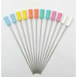 Bolsa de 25 filtros de metal natural para reloj de arena (4,5 pulgadas de largo)