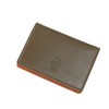 Zario Grande ZAG-0019 Pass Case, Genuine Tochigi Leather, Bi-Fold, Commuter