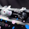 2 Pieces Car Air Fresheners, Cute Bear Pilot Car Diffuser,