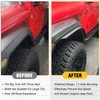 Nilight Fender Flares Extensions Set fit for 2018 2019 2020