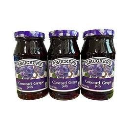 Smucker's Concord Grape Jelly 12 Oz. Pack Of 3.