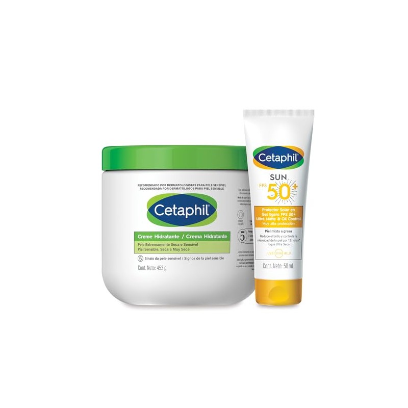 CETAPHIL Crema Humectante + Protector Solar