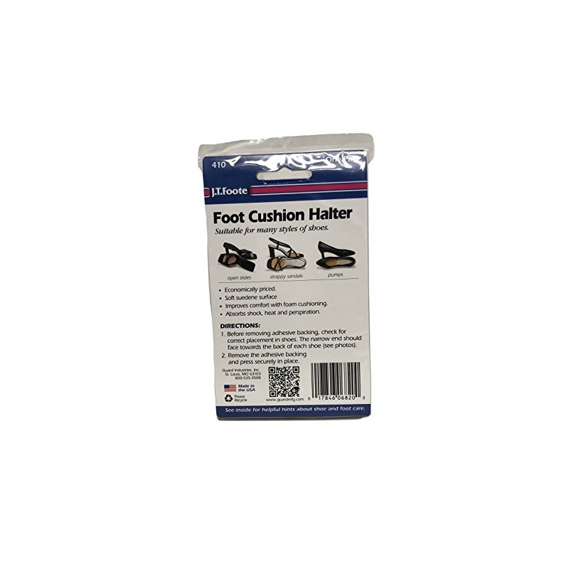 J.T. Foote Foot Cushion Halter, 1 pr