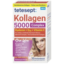 테테셉트 tetesept 콜라겐 5000 콤플렉스 10개 61.3g tetesept Collagen 5000 Complex 10 pieces 61.3g
