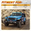 Cabin Air Filter with Activated Carbon Compatible with Jeep Wrangler