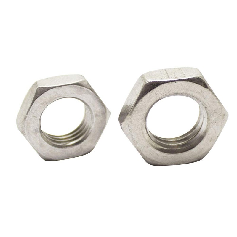 Hex Nuts M16 Low Form DIN 439 Stainless Steel A2