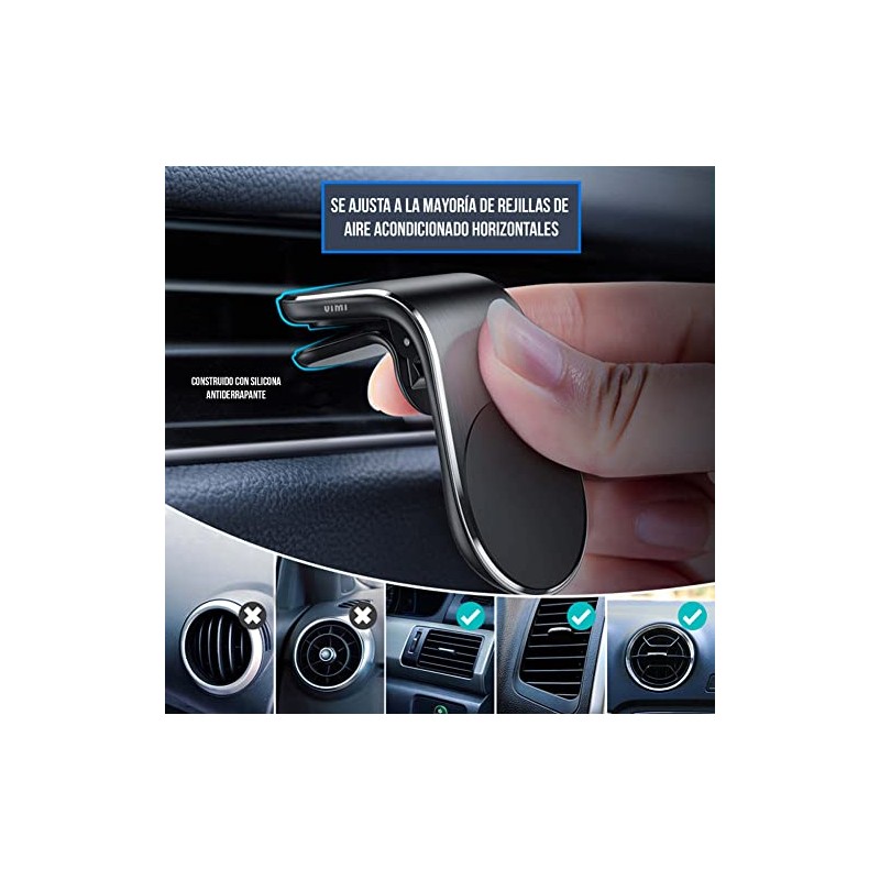 Vimi Soporte De Auto Clip para Celular Magnético con Imán