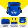 11L Leak-Proof Plumbers Bucket – Collapsible, Heavy-Duty, Reinforced Base –