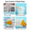 74oz Platinum Silicone Mold Making Kit with Molds Housing &
